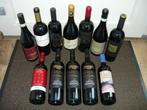 12 Flessen Rode Wijn + Wijnkrat (Wijnen Rood), Verzamelen, Wijnen, Rode wijn, Vol, Ophalen