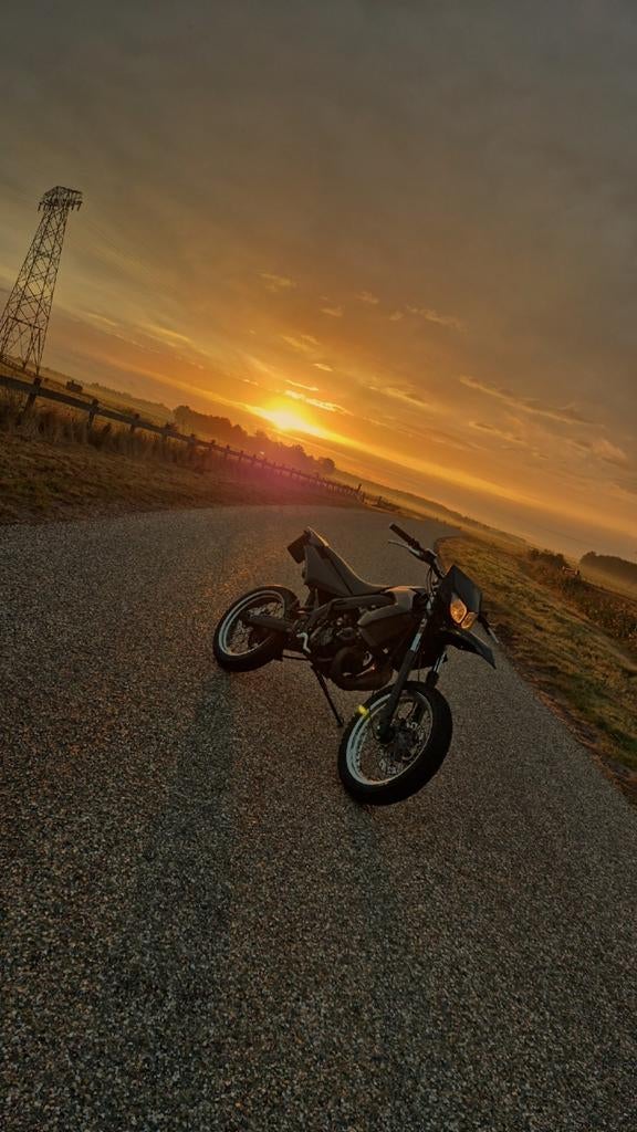 Derbi senda sm xtreme 80cc malossi met kapotte gaskabel, Ophalen