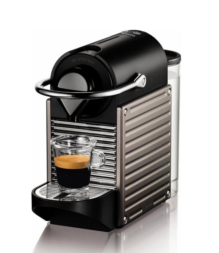 Krups Nespresso Pixie XN306T in perfecte staat, Witgoed en Apparatuur, Koffiezetapparaten, Zo goed als nieuw, Espresso apparaat