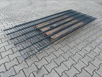 7 meter dubbelstaafmat hekwerk, hoogte 100 centimeter! beschikbaar voor biedingen