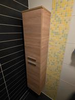 Houten Badkamermeubel - (Half)hoge kast, (Half)hoge kast, Minder dan 50 cm, Gebruikt, Ophalen of Verzenden