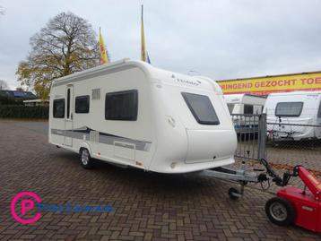 Hobby Prestige 495UL Enkele Bedden+Mover+Vaste Luifel beschikbaar voor biedingen