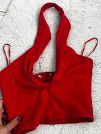 Zara Rode halter Top Zonder Mouwen - Maat M, Maat 38/40 (M), Ophalen of Verzenden, Zo goed als nieuw, Zonder mouw