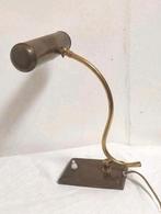 Vintage notaris lamp retro koperen tafellamp bureaulamp, Ophalen, Gebruikt, Nvt, Metaal