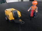 Playmobil man met drilboor., Ophalen of Verzenden, Zo goed als nieuw