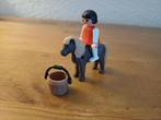 Playmobil Shetland pony met kind, Ophalen of Verzenden, Zo goed als nieuw, Los playmobil