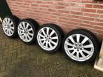 Winterbanden set 205/40R17 - 5x100 met lichtmetalen velgen, Auto-onderdelen, Klein materiaal, Ophalen, Gebruikt, Seat