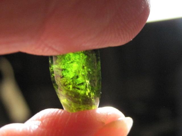 e. 6x aparte edelsteen GROENE TOERMALIJN (8), Sieraden, Tassen en Uiterlijk, Edelstenen, Nieuw, Verzenden