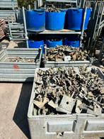 1500 Klemmen Steiger - Bieden voor alles! Stalen Steiger, Tuin en Terras, Tuinhekken en Hekwerk, Ophalen, Gebruikt, IJzer, Overige typen