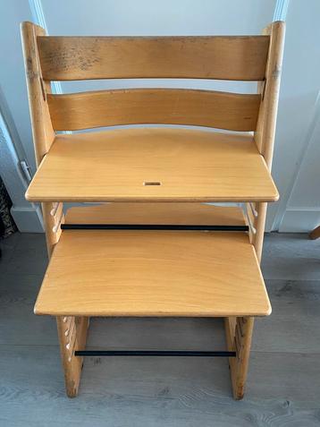 Stokke Tripp Trapp Stoel Natural Oud Model beschikbaar voor biedingen