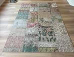 Handgemaakt patchwork vloerkleed, Huis en Inrichting, Stoffering | Tapijten en Kleden, Ophalen, Beige, 150 tot 200 cm, 200 cm of meer