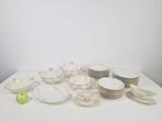 Vintage porselein Jebonro servies 41 delige set goud Antiek, N, Ophalen of Verzenden, N, Effen
