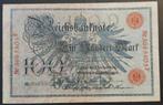 Bankbiljet Duitsland 100 Mark 1908, Verzenden, Duitsland, Los biljet