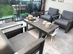 Tuin/loungeset, Tuin en Terras, Tuinstoelen, Ophalen, Zo goed als nieuw, Metaal