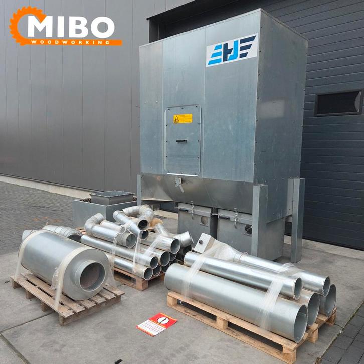 HOLTROP JANSMA Afzuiging houtmotafzuiger ** onderdruk, Doe-het-zelf en Verbouw, Ventilatie en Afzuiging, Zo goed als nieuw, Afzuiger