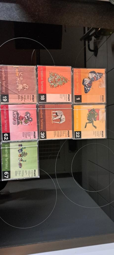 Pfaff Creative Fantasy Borduurkaarten - Set, Hobby en Vrije tijd, Naaimachines en Toebehoren, Naaimachine, Pfaff, Ophalen of Verzenden