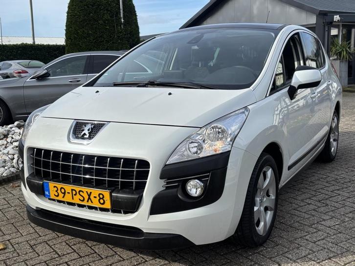 Peugeot 3008 1.6 Benzine Automaat Wit Panoramadak Hoogzitter, Auto's, Peugeot, Bedrijf, ABS, Airbags, Airconditioning, Boordcomputer