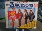 The 3 Jacksons - 50 jaar (3 CD), Cd's en Dvd's, Cd's | Nederlandstalig, Ophalen, Zo goed als nieuw, Levenslied of Smartlap