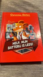 Geronimo Stilton - Help, mijn batterij is leeg!, Geronimo Stilton, Ophalen of Verzenden, Fictie algemeen, Zo goed als nieuw