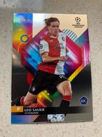 Topps Finest Leo Sauer Feyenoord RC, Ophalen of Verzenden, Zo goed als nieuw, Buitenlandse clubs, Spelerskaart