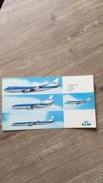 KLM ansichtkaart, Verzamelen, Luchtvaart en Vliegtuigspotten, Ophalen of Verzenden, Zo goed als nieuw, Kaart, Foto of Prent