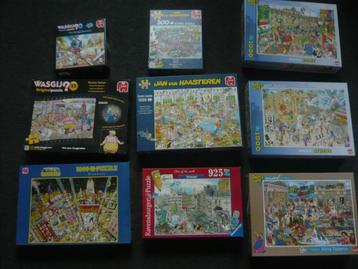 Puzzels ;Wasgij; J.v.H.'That,s life en Fazzino beschikbaar voor biedingen