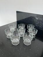 Vintage -Glas - Coupe - Cavalier - helder - set van 8, Ophalen of Verzenden, Zo goed als nieuw