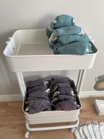 Wasbare Luiers 18 stuks maat 2 + Overbroekjes, Ophalen of Verzenden, Gebruikt, Jongetje of Meisje