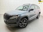 Skoda Kodiaq 2.0 TSI 4x4 SPORTLINE PANO VIRTUAL 7 PERSOONS, Auto's, Skoda, Gebruikt, Zwart, 1984 cc, 7 stoelen
