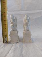 Twee antieke porseleinen Engel Beeldjes, Antiek en Kunst, Antiek | Porselein, Ophalen