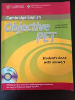 Cambridge English Objective PET, Ophalen of Verzenden, Zo goed als nieuw, Management