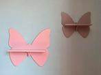 Twee wandplanken kinderkamer vlinder, Kinderen en Baby's, Kinderkamer | Inrichting en Decoratie, Ophalen of Verzenden, Zo goed als nieuw