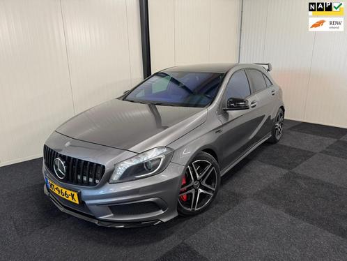 Mercedes-Benz A-klasse 45 A45 AMG 4MATIC 362PK CARBON/H&K/DI, Auto's, Mercedes-Benz, Bedrijf, Te koop, A-Klasse, 4x4, ABS, Achteruitrijcamera