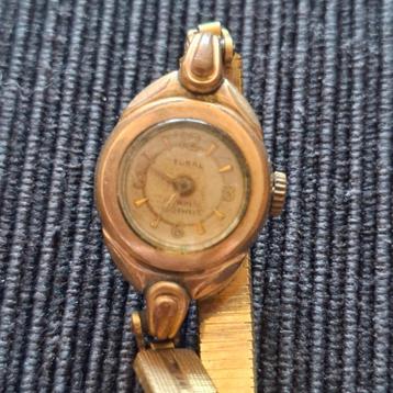 Vintage 20 mikron Walzgold double horloge Tusal beschikbaar voor biedingen