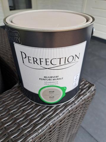 Muurverf Perfection 2,5 ltr nieuw  beschikbaar voor biedingen