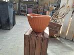 Terracotta pot voor aan de wand, Nieuw, Rond, Tuin, Ophalen