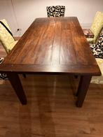 Eettafel, groot, donker bruin, koloniaal, Ophalen, Gebruikt, 200 cm of meer, 50 tot 100 cm