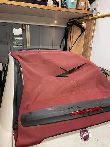 Fiat 500c cabriolet goedkoopste dak reparatie  beschikbaar voor biedingen