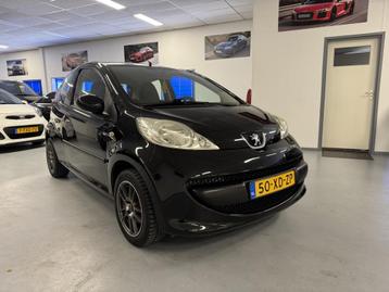 Peugeot 107 1.0-12V XS 3 DRS ZWART beschikbaar voor biedingen