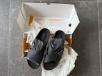 Timberland Amalfi Vibe Black Leather mt 43 (Nieuw in Doos), Kleding | Heren, Schoenen, Slippers, Nieuw, Ophalen of Verzenden, Timberland