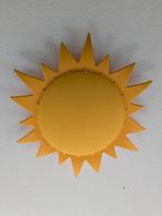 Plafondlamp gele zon - kinderkamer, Ophalen, Gebruikt