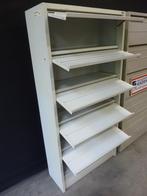 Gebruikte stalen folderkast / lectuurkast / boekenkast 5 vak, 50 tot 100 cm, 25 tot 50 cm, 150 tot 200 cm, Gebruikt