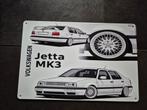 Volkswagen jetta MK3 reclamebord, Verzamelen, Merken en Reclamevoorwerpen, Ophalen of Verzenden, Nieuw, Reclamebord