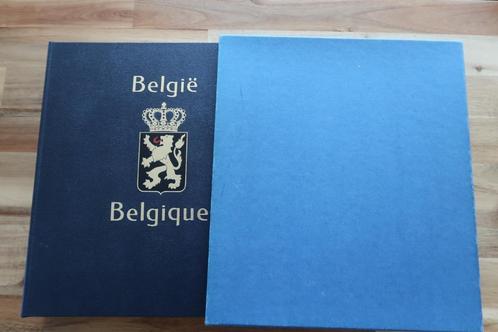 Davo Cristal België met Luxe bladen 1970 - 1987 met cassette, Postzegels en Munten, Postzegels | Volle albums en Verzamelingen