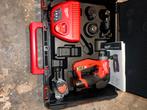 Milwaukee M12 Haakse Schroefmachine met 2 Accus + Lader, Ophalen, Gebruikt, Variabele snelheid, Boor- en Schroefmachine