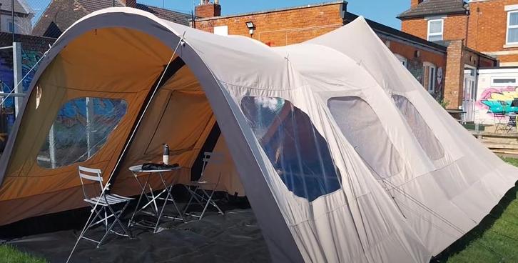 Redwood Maclura 390, Caravans en Kamperen, Tenten, tot en met 4, Zo goed als nieuw, Ophalen