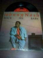Johnny Nash met Rock Me Baby (1985) in nieuwstaat , Verzenden, 7 inch, Single, Zo goed als nieuw