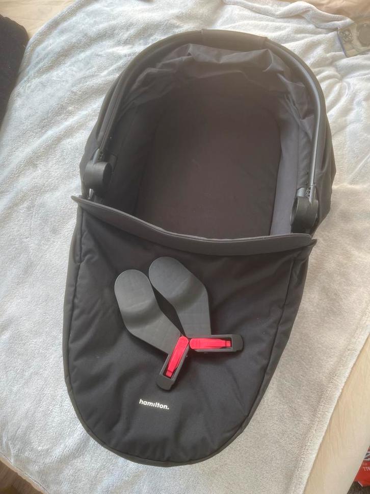 Hamilton Kinderwagenbak reiswieg - Zo goed als nieuw!, Kinderen en Baby's, Kinderwagens en Combinaties, Zo goed als nieuw, Kinderwagen