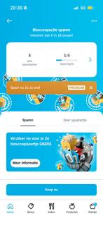 Albert Heijn bioscoop kaartjes, Tickets en Kaartjes, Twee personen, Vrijkaartje specifieke film