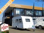 Knaus Sport 420 QD 2e kerstdag geopend!, Caravans en Kamperen, Caravans, Overige typen, Schokbreker, Bedrijf, Treinzit